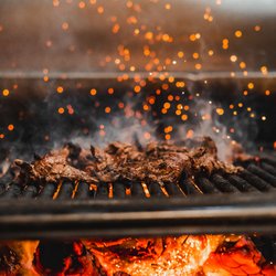 Sal Y Limon Modern Taqueria - our mesquite wood grill!