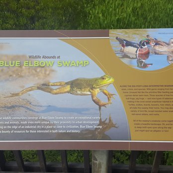 Blue Elbow Swamp - Outside sign - Parks Near Me - Orange, Texas