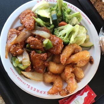 Panda Express - New- Peking Pork with Pecan Shrimp & Veggies - Chinese Near Me - Queen Creek, Arizona Panda Express - New- Peking Pork with Pecan Shrimp & Veggies - Chinese Near Me - Queen Creek, Arizona
