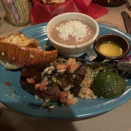 Half 1/2 Lobster and Steak Special Half 1/2 Lobster and Steak Special