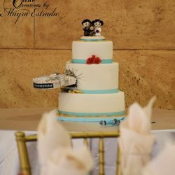 StarWars wedding cake.