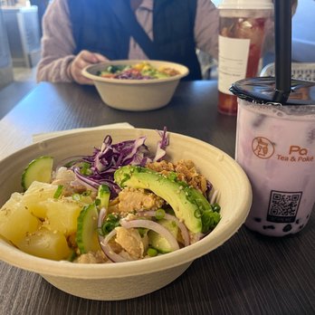 PA Tea & Poke - Large Poke Bowl - Hawaiian Near Me - Minneapolis, Minnesota