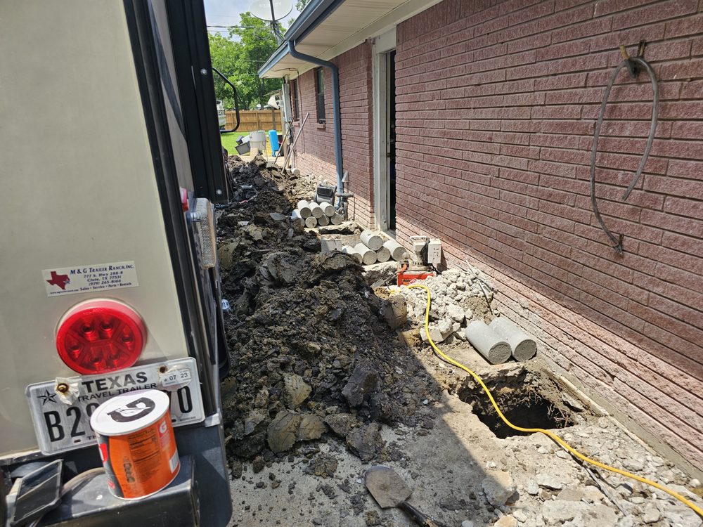 Slide of South Texas House Leveling