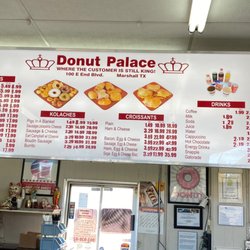 Donut Palace - Menu