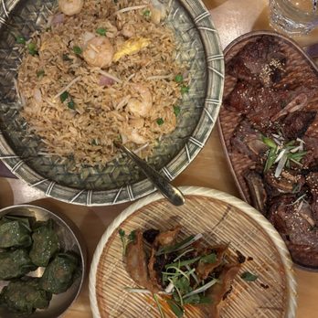 Miss Shirley’s - Beef short rib, shrimp fried rice, beef dumplings, seasonal shrimp dumplings. - Dim Sum Near Me - New Orleans, Louisiana Miss Shirley’s - Beef short rib, shrimp fried rice, beef dumplings, seasonal shrimp dumplings. - Dim Sum Near Me - New Orleans, Louisiana