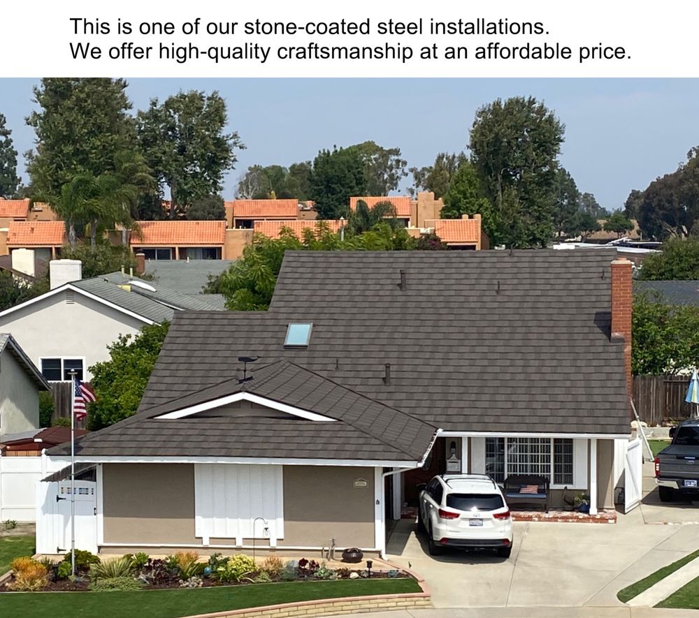 Slide of Metal Roofing