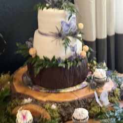 The Wedding Cake Gallery - Enchanted Forest Theme Baby Shower Discovery Bay  www.theweddingcakegallery.com