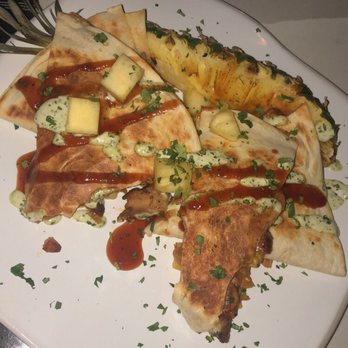 Jim Brady's - Blackened bbq chicken and pineapple quesadilla - American Near Me - Royal Oak, Michigan