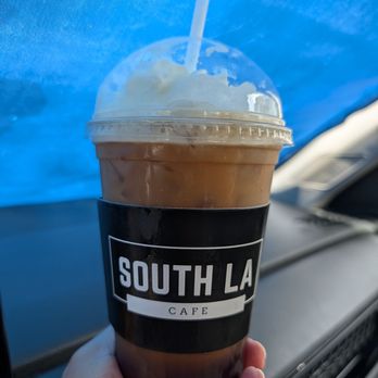 South LA Cafe - The Crenshaw (cold brew) before mixing. Strong cold brew. - Coffee & Tea Near Me - Los Angeles, California South LA Cafe - The Crenshaw (cold brew) before mixing. Strong cold brew. - Coffee & Tea Near Me - Los Angeles, California
