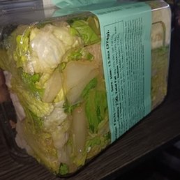 Brown and rotting lettuce turkey cobb Brown and rotting lettuce turkey cobb