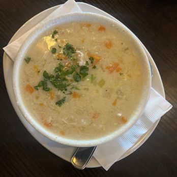 Olive Pit Grill -  Brea - Avgolemono Soup. - Greek Near Me - Brea, California