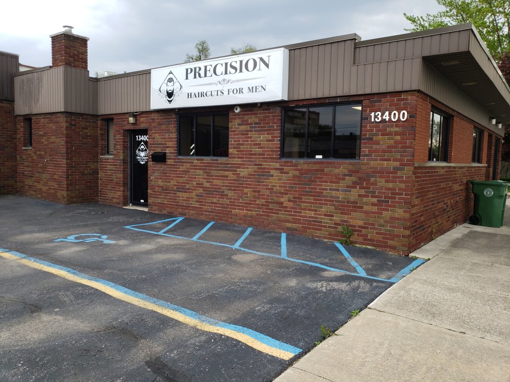 Precision Haircuts For Men Logo