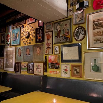 Valley Bar - a wall full of framed pictures - Music Venues Near Me - Phoenix, Arizona
