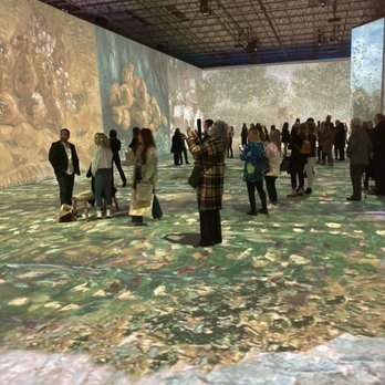 Beyond Van Gogh: the Immersive Experience - Another view of inside the large room. - Art Installation Near Me - Albuquerque, New Mexico