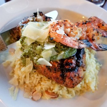 Prime On The Nine - Pork tenderloin with almond pesto - amazing! - Steakhouses Near Me - Dodge City, Kansas
