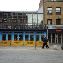 Young Vic Theatre - Outside of this theatre and cafe.