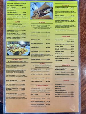 Menu photo 8 Lee's Hoagie House Pasadena, CA