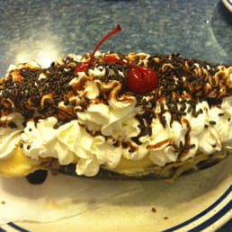 Banana Split Sundae