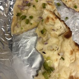 My naan wasn't fully cooked