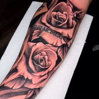 Tattoo Nerds - Roses by kiddo - Tattoo Near Me - San Jose, California