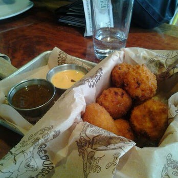 Bareburger - Bayside - Sweet Potato Hush Puppies - Burgers Near Me - New York, New York Bareburger - Bayside - Sweet Potato Hush Puppies - Burgers Near Me - New York, New York