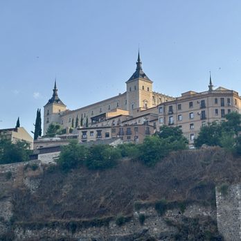 Alcázar de Toledo - The Alcázar as seen from outside Toledo's city walls - Landmarks & Historical Buildings Near Me - Toledo, TO