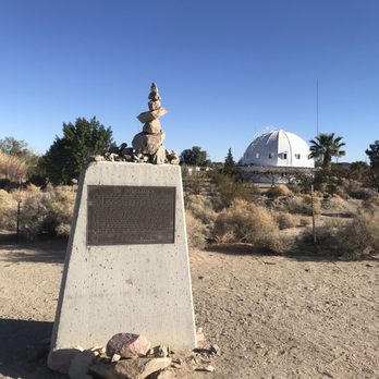 Integratron - Plaque near the Integratron - Landmarks & Historical Buildings Near Me - Landers, California