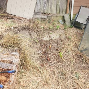 EZ-GO Junk Removal - After. No job to big nor small! we Recycled this 200ft of fencing! - Junk Removal & Hauling Near Me EZ-GO Junk Removal - After. No job to big nor small! we Recycled this 200ft of fencing! - Junk Removal & Hauling Near Me