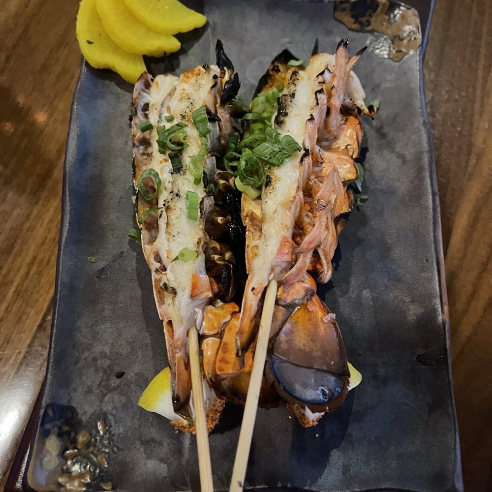Loft 94 - Lobster Tail Yakitori. 6/10. (too dry and stale) - Tapas/Small Plates Near Me - Jamul, California Loft 94 - Lobster Tail Yakitori. 6/10. (too dry and stale) - Tapas/Small Plates Near Me - Jamul, California