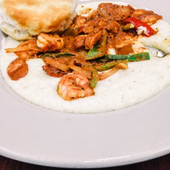 Arize Breakfast Cafe - Cajun Shrimp & Grits. - Breakfast & Brunch Near Me - Atlanta, Georgia