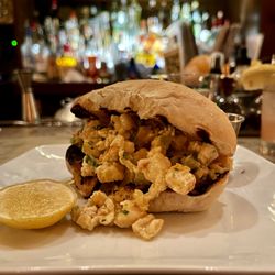 Bouligny Tavern - Shrimp Roll - Cucumber, Remoulade, Pistolette