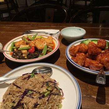 O Mandarin - Vegetable tofu,vegetable rice, general tso - Szechuan Near Me - Hicksville, New York