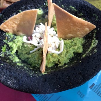 Los Mandiles - Guac with olives and cheese yumm - Mexican Near Me - Loreto, BCS