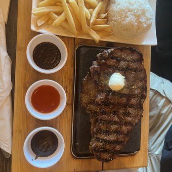 Red Flame - Sirloin steak - medium rare - perfectly done - Hot Pot Near Me - Artesia, California Red Flame - Sirloin steak - medium rare - perfectly done - Hot Pot Near Me - Artesia, California
