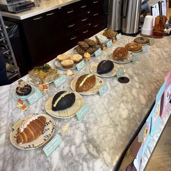 Tano - Bread and pastry lineup - Bakeries Near Me - San Francisco, California