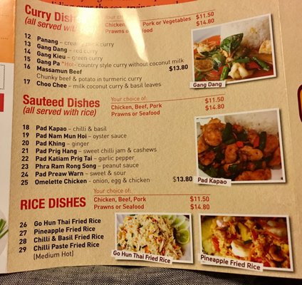 Menu photo 3 Go Hun Thai Take Away Macquarie Park, NSW