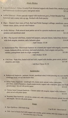 Menu photo 1 Krystyna’s Polish American Cuisine Red Bluff, CA Menu photo 1 Krystyna’s Polish American Cuisine Red Bluff, CA