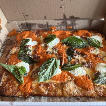 Blue Square Pizza - Grandma Vodka Meatball - Pizza Near Me - Hopkinton, Massachusetts Blue Square Pizza - Grandma Vodka Meatball - Pizza Near Me - Hopkinton, Massachusetts