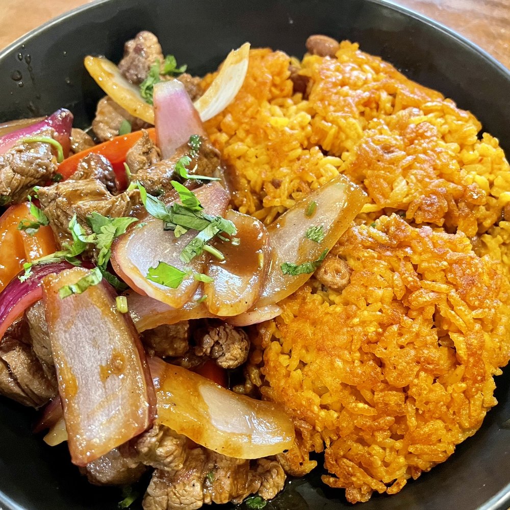 Inka Grill - Tacu tacu con lomo - Peruvian Near Me - Roanoke, Virginia Inka Grill - Tacu tacu con lomo - Peruvian Near Me - Roanoke, Virginia