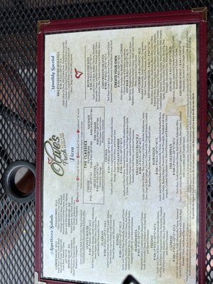 Menu photo 1 Olive's Fresh Pizza Bar - Excelsior Excelsior, MN Menu photo 1 Olive's Fresh Pizza Bar - Excelsior Excelsior, MN