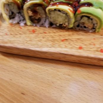 Akino - Dragon roll and shrimp teriyaki - Sushi Bars Near Me - Elmhurst, New York Akino - Dragon roll and shrimp teriyaki - Sushi Bars Near Me - Elmhurst, New York