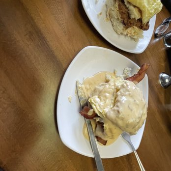 Biscuit Head - Filthy animal Mimosa Fried Chicken Biscuit - Cafes Near Me - Asheville, North Carolina