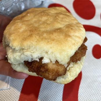 Chick-fil-A - Chick-fil-A- Chicken Biscuit - Fast Food Near Me - Carmel, Indiana