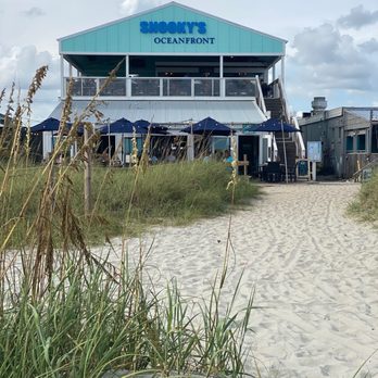 Snooky's Oceanfront - View from beach - Seafood Near Me - North Myrtle Beach, South Carolina