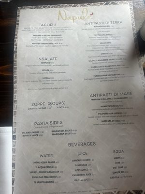 Menu photo 6 Napule Sarasota, FL Menu photo 6 Napule Sarasota, FL