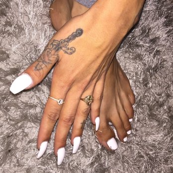 Queen Nails - Tried to do a lil short and sweet set - Nail Salons Near Me - Long Beach, California Queen Nails - Tried to do a lil short and sweet set - Nail Salons Near Me - Long Beach, California