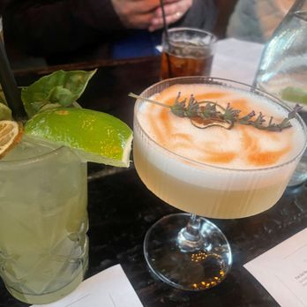 The Six Chow House - Basil Fizz & Tijuana Lover Martini. - New American Near Me - Studio City, California The Six Chow House - Basil Fizz & Tijuana Lover Martini. - New American Near Me - Studio City, California