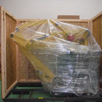 Prime Packing & Shipping - Crating a robotic arm to ship internationally. - Shipping Centers Near Me - Schaumburg, Illinois