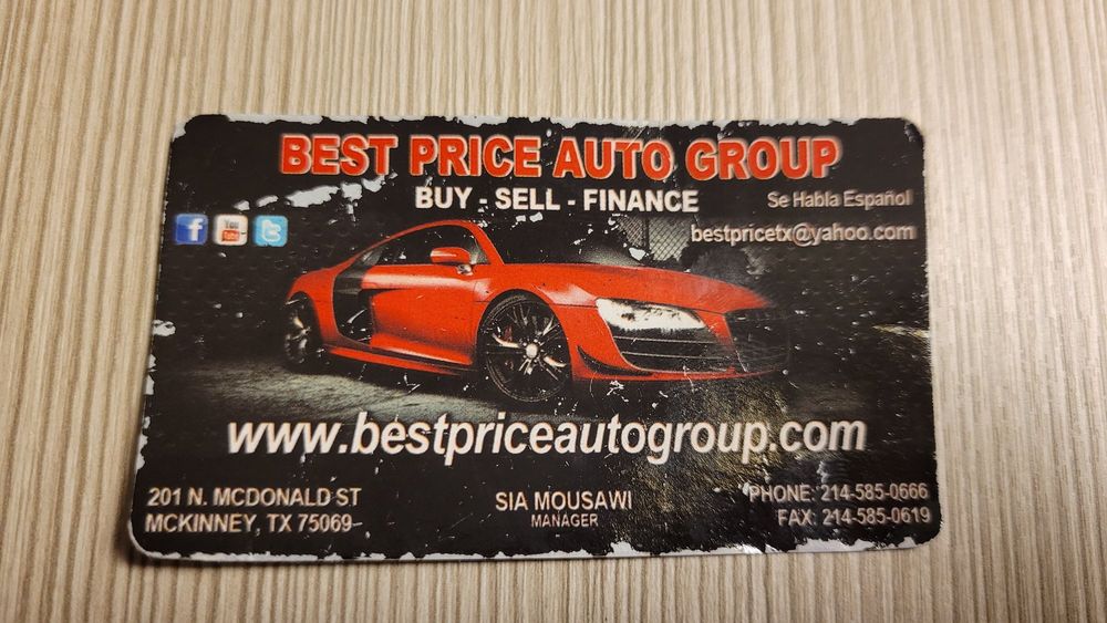 BEST PRICE AUTO GROUP Updated September 2024 201 N McDonald St