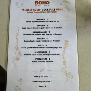 BOHO House - Tapas/Small Plates Near Me - Miami, Florida